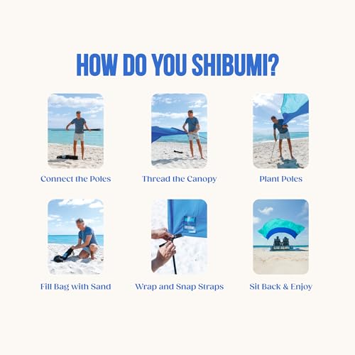 Shibumi Shade Current Wind-Powered Beach Shade Canopy