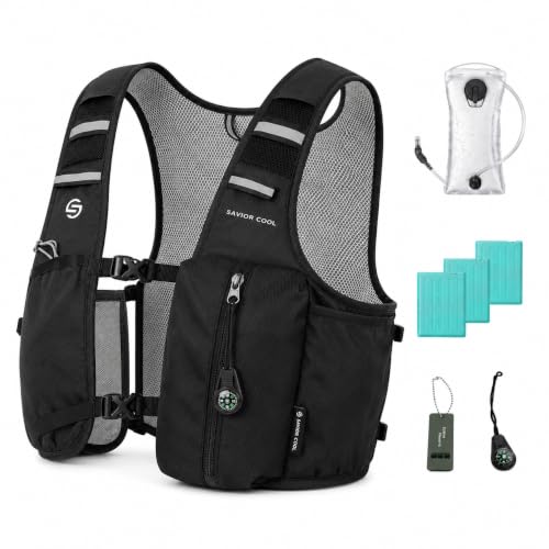 SAVIOR COOL Hydration Cooling Vest for Running & Hiking