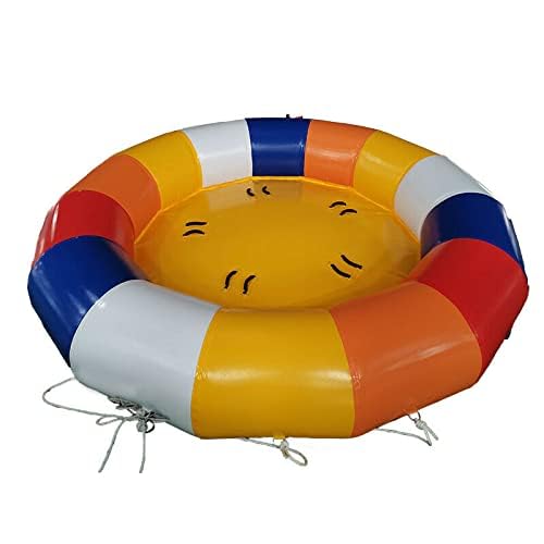 13-Ft PVC Inflatable Towable River Disco Raft with Pump