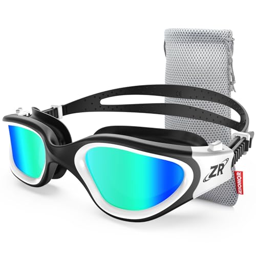 ZIONOR G1 Polarized Anti-Fog Swim Goggles for Adults