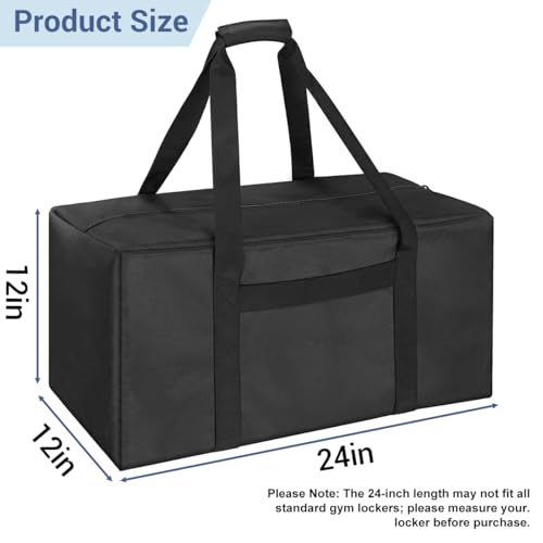 Sports Duffle Bag - Extra Large Travel Duffel Luggage Bag with Upgrade Zipper, Durable & Water Resistant