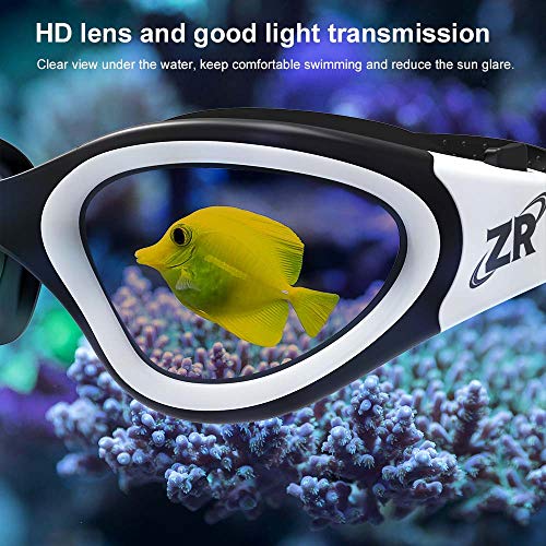 ZIONOR G1 Polarized Anti-Fog Swim Goggles for Adults