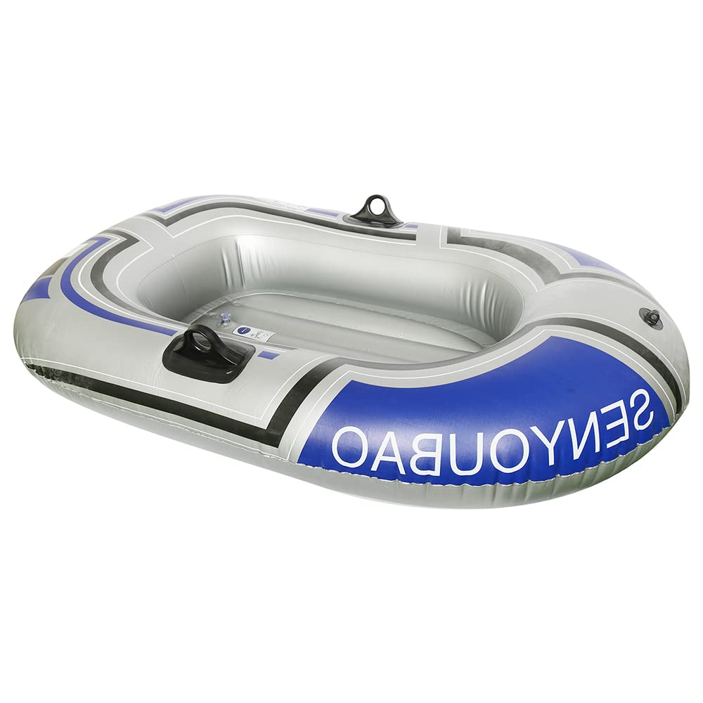PLKO Inflatable Boat for Pool, Lake & Outdoor Recreation
