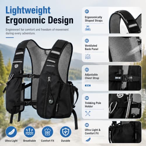 SAVIOR COOL Hydration Cooling Vest for Running & Hiking