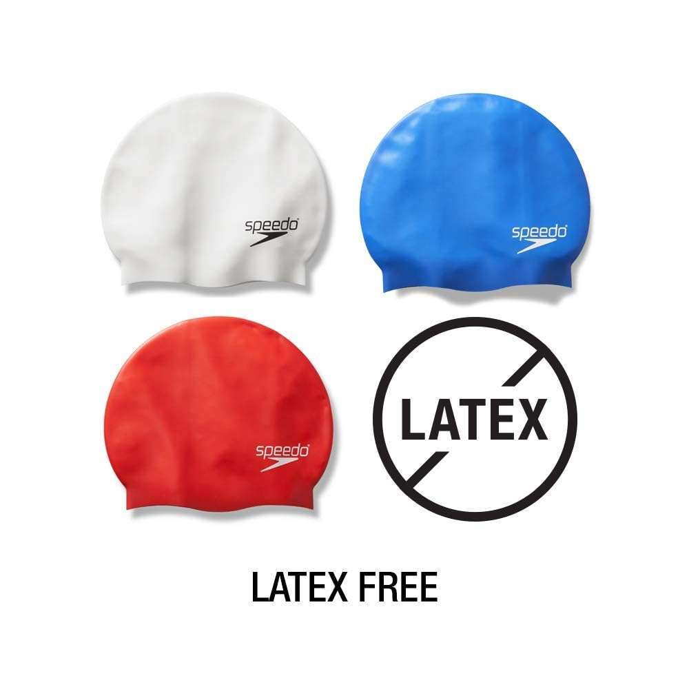 Speedo Silicone Swim Cap for Training & Recreation