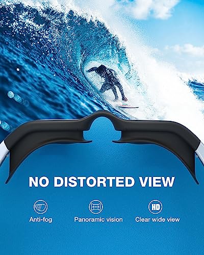 ZIONOR G1 Polarized Anti-Fog Swim Goggles for Adults