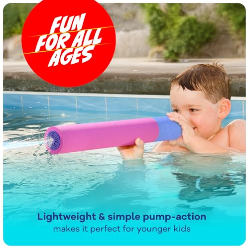 3-Pack Kids Water Blaster Guns for Pool & Outdoor Play