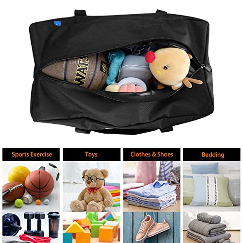 Sports Duffle Bag - Extra Large Travel Duffel Luggage Bag with Upgrade Zipper, Durable & Water Resistant