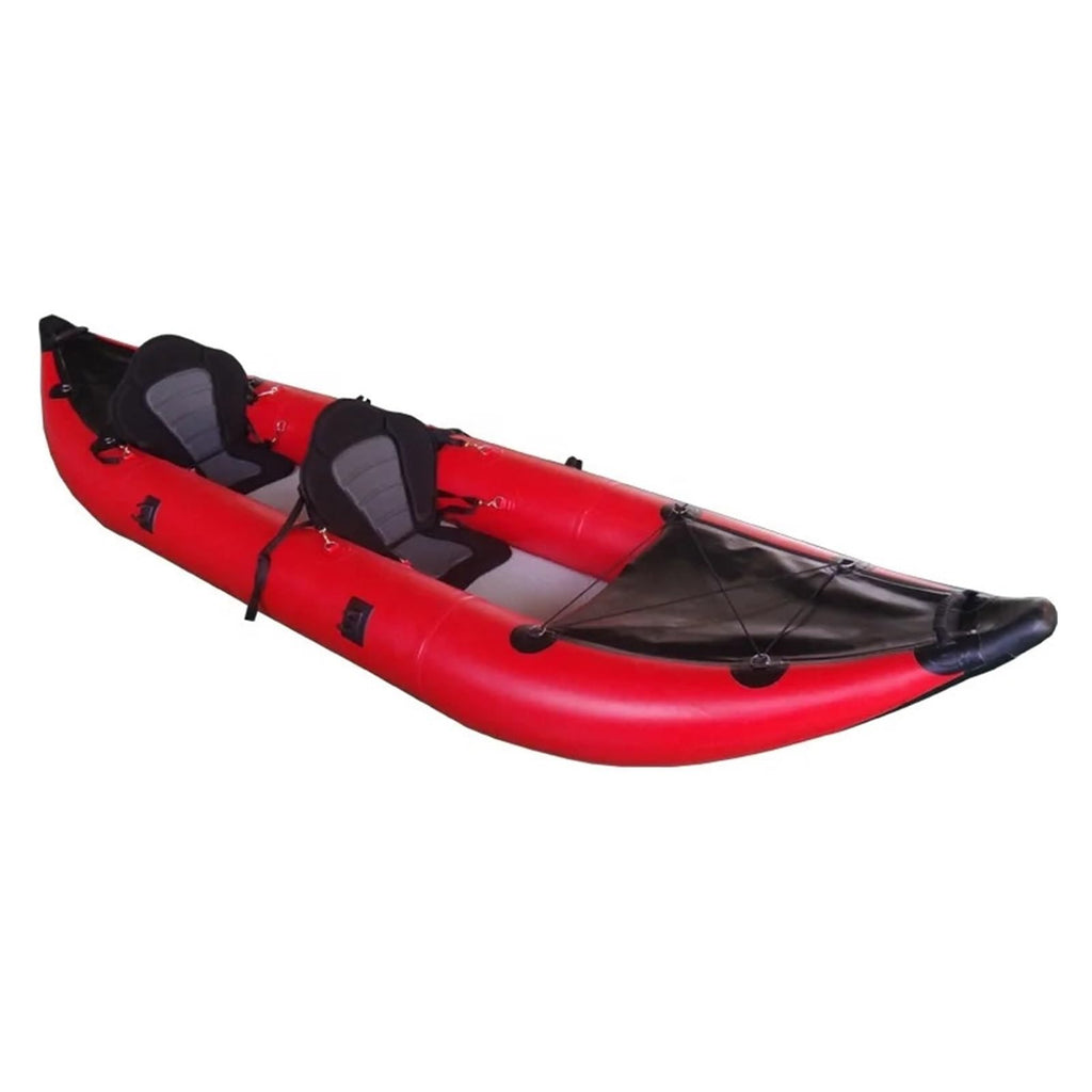 2-Person Inflatable Pedal Fishing Kayak & Foldable Canoe
