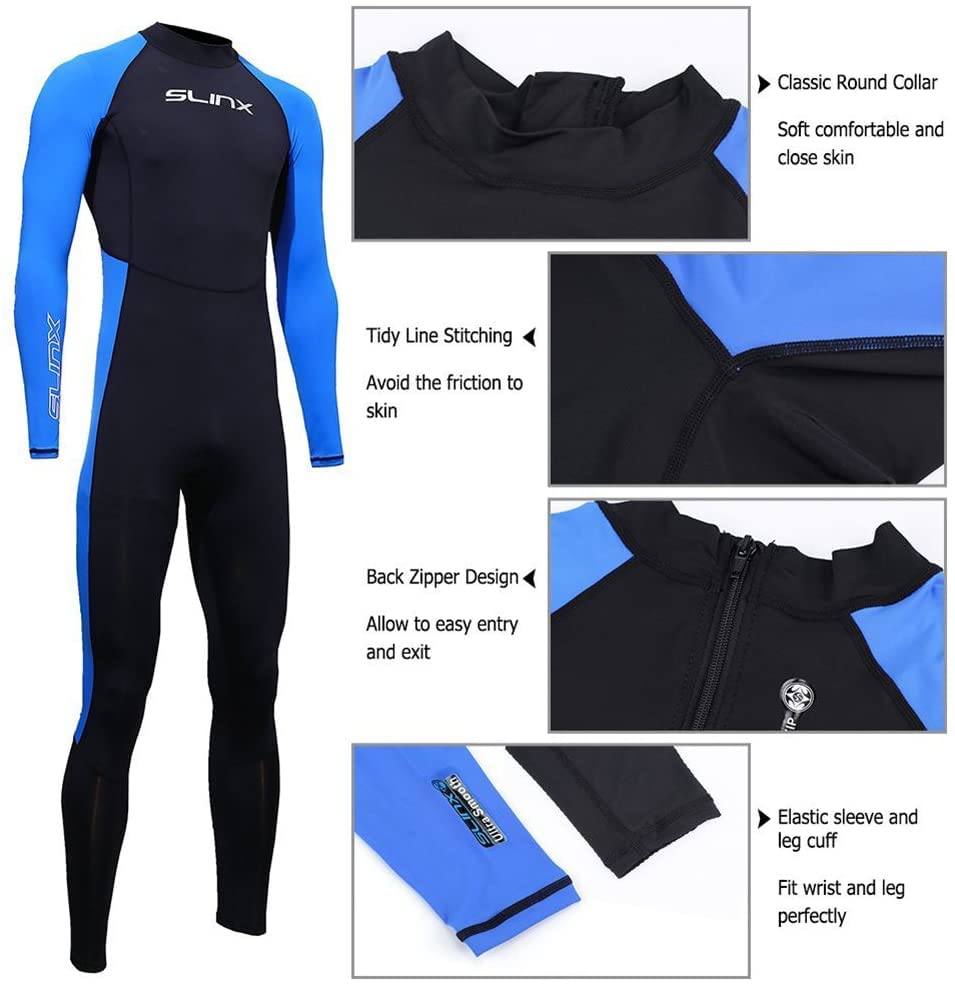 Full-Body UV Dive Wetsuit Rash Guard for Men & Women