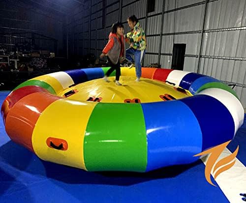 13-Ft PVC Inflatable Towable River Disco Raft with Pump