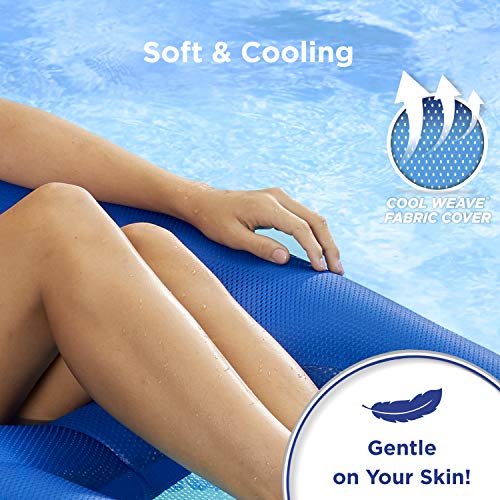 Aqua Campania XL 2-in-1 Pool Float Lounge with Cupholder