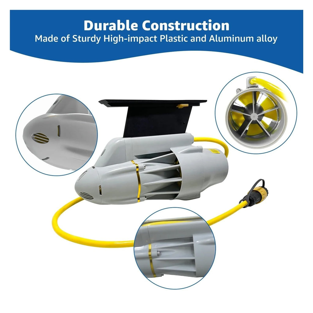 9KM/H Electric SUP Fin with 18-Lb Thrust Brushless Motor