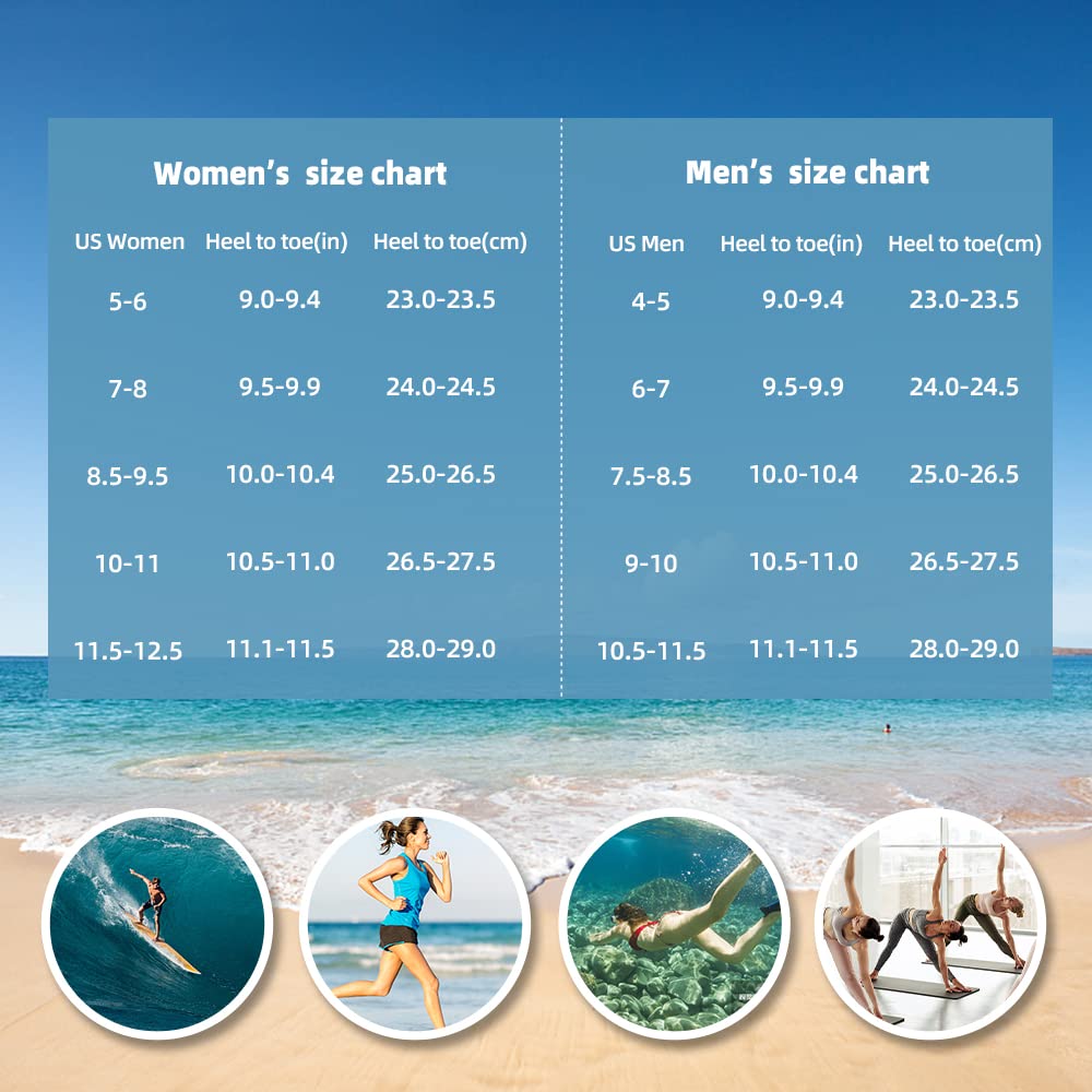 Quick-Dry Water Shoes for Men & Women with Barefoot Fit