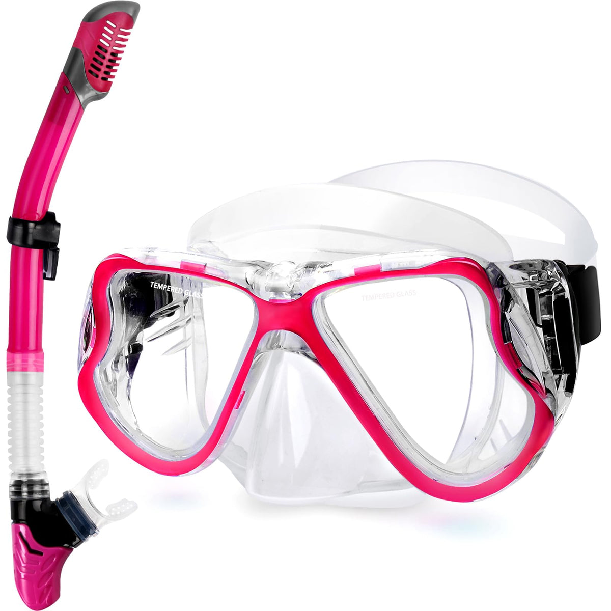 Greatever Dry Snorkel Mask Set for Adults & Kids