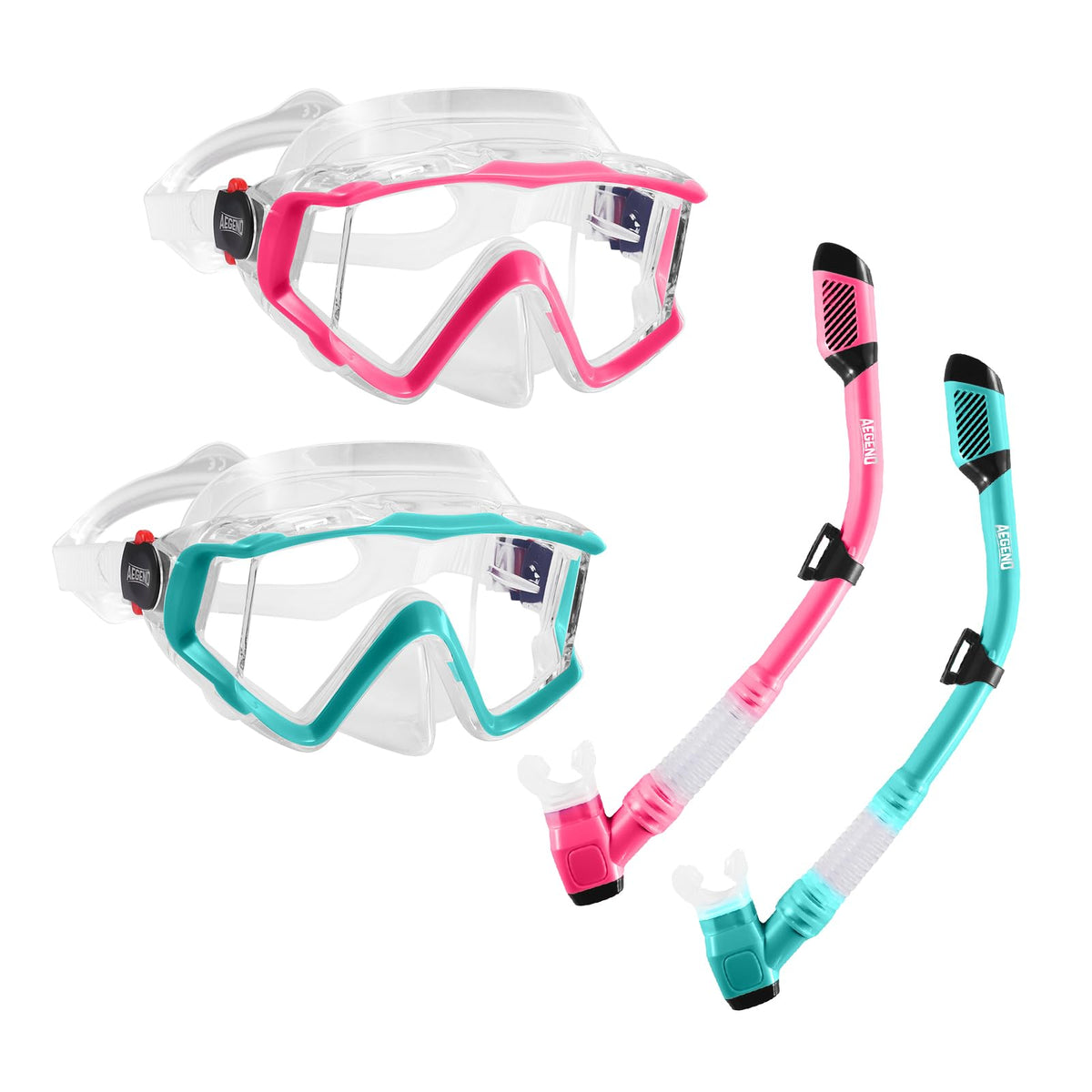 Aegend Adult Snorkeling Mask with Anti-Fog & Dry Valve