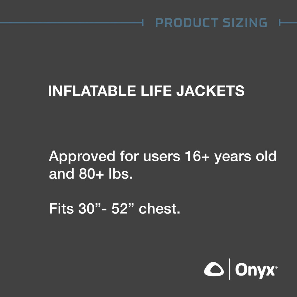 Onyx A/M-24 Automatic/Manual Inflatable Life Jacket