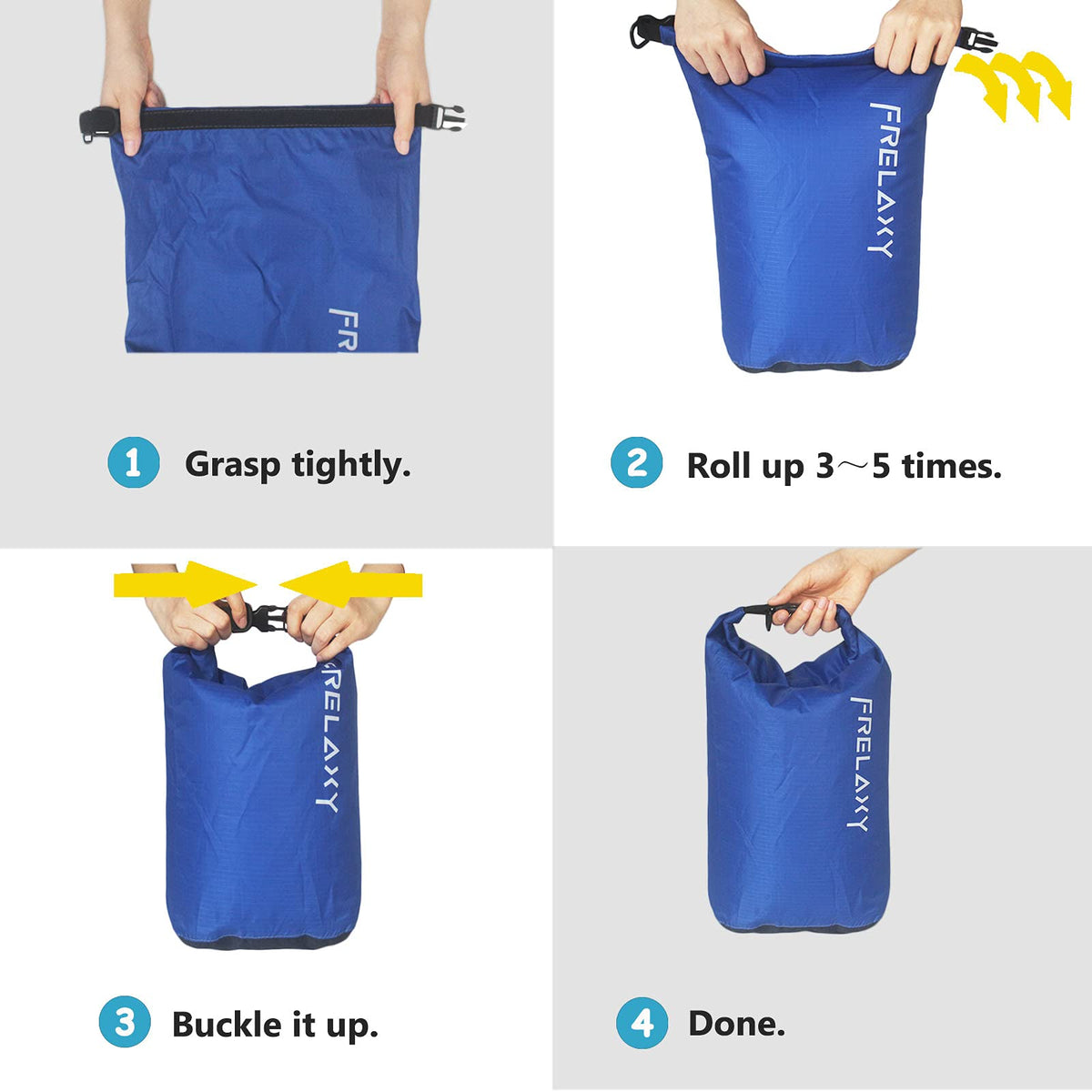 Frelaxy Ultralight Waterproof Dry Bag Set for Outdoor Adventures