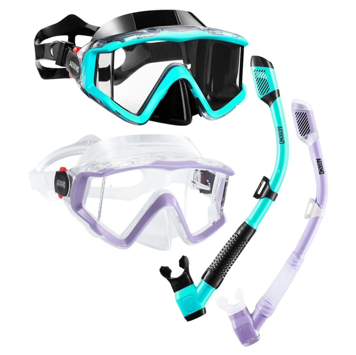 Aegend Adult Snorkeling Mask with Anti-Fog & Dry Valve