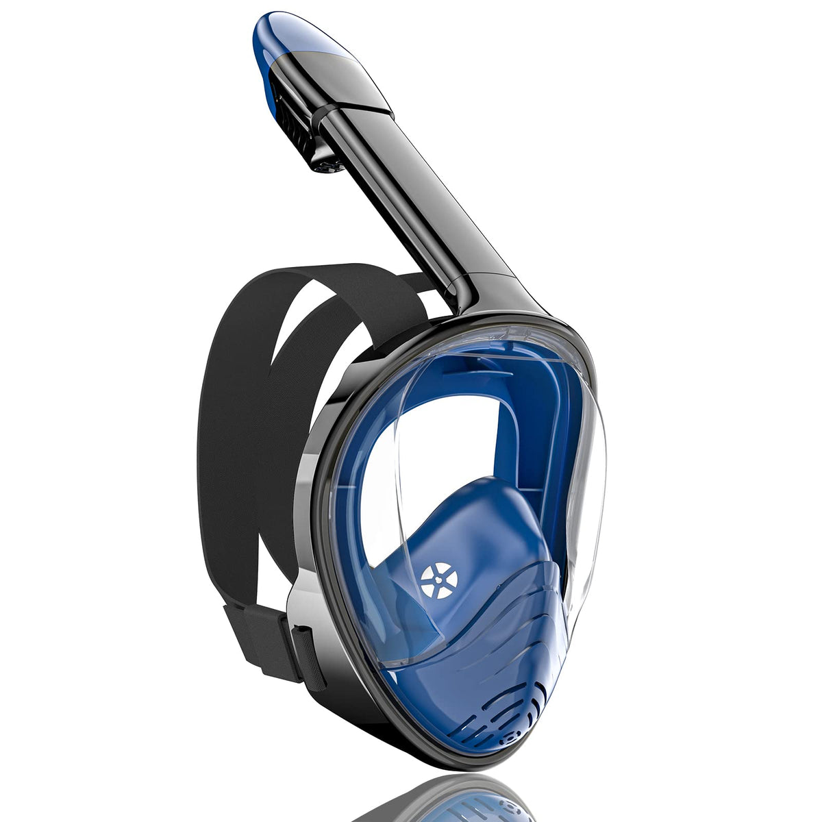 QingSong Full-Face Snorkel Mask with 180° View & Camera Mount