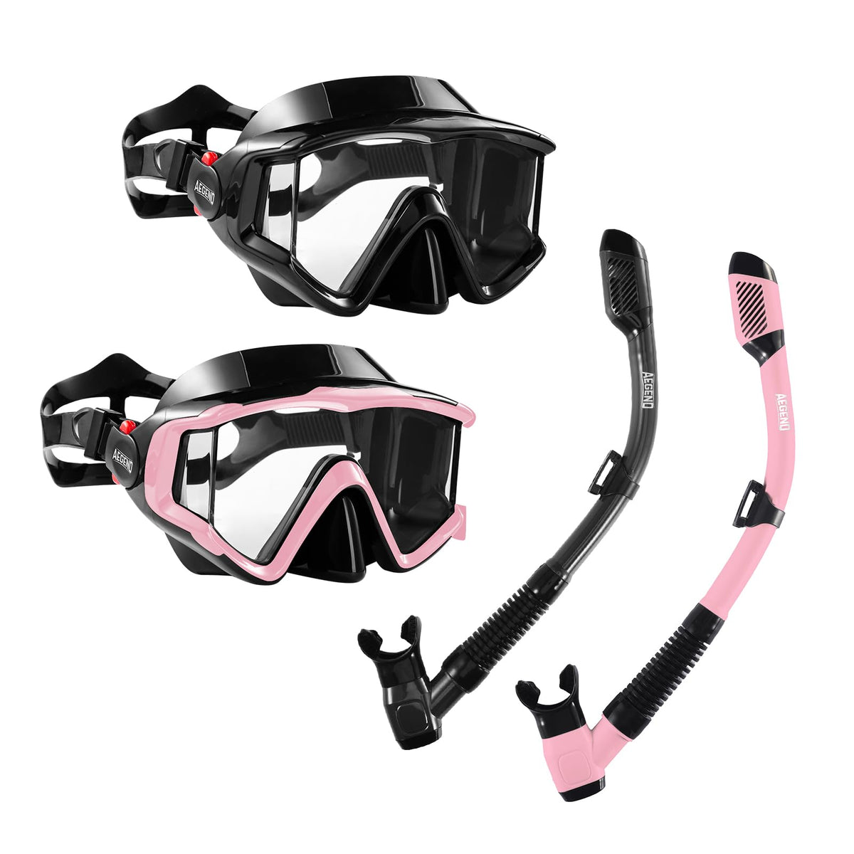 Aegend Adult Snorkeling Mask with Anti-Fog & Dry Valve