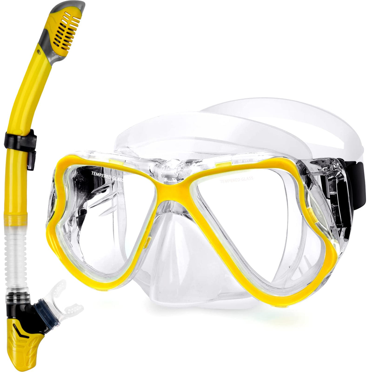 Greatever Dry Snorkel Mask Set for Adults & Kids