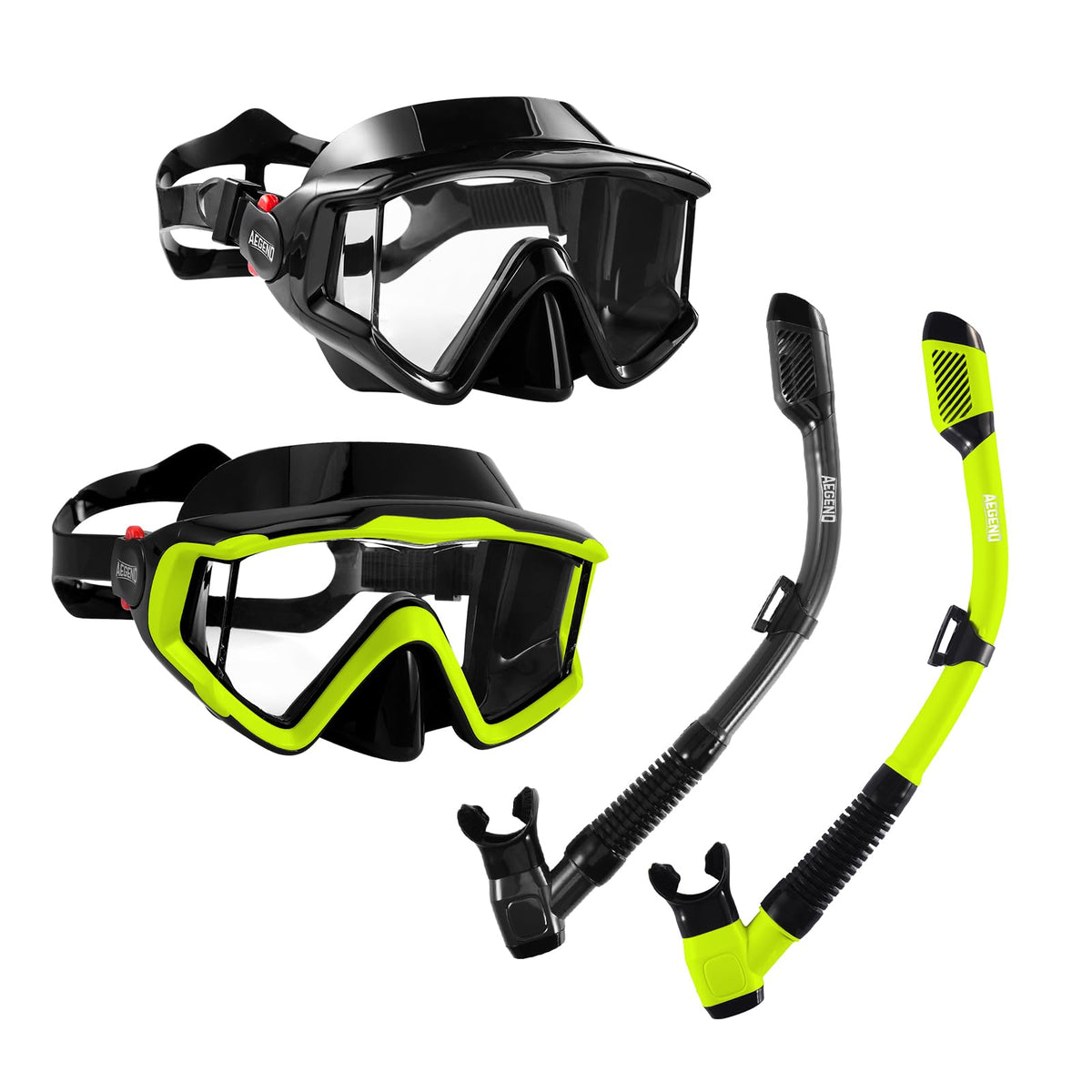 Aegend Adult Snorkeling Mask with Anti-Fog & Dry Valve