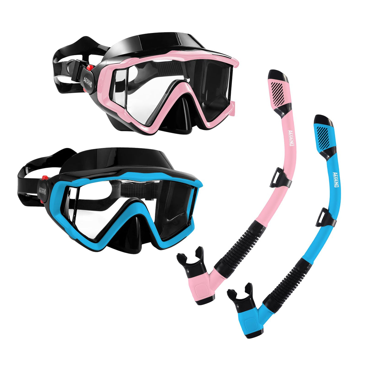 Aegend Adult Snorkeling Mask with Anti-Fog & Dry Valve