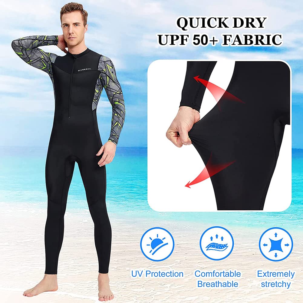 Full-Body Quick-Dry Dive Skin Rash Guard for Men & Women
