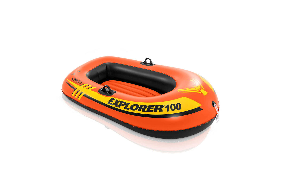 INTEX Explorer Compact Inflatable Boat with Dual Air Chambers