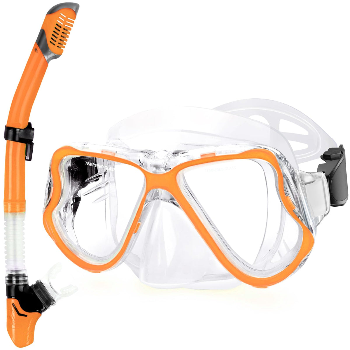 Greatever Dry Snorkel Mask Set for Adults & Kids
