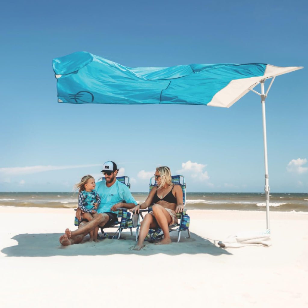Solbello UPF 50+ Wind-Driven Lightweight Beach Umbrella