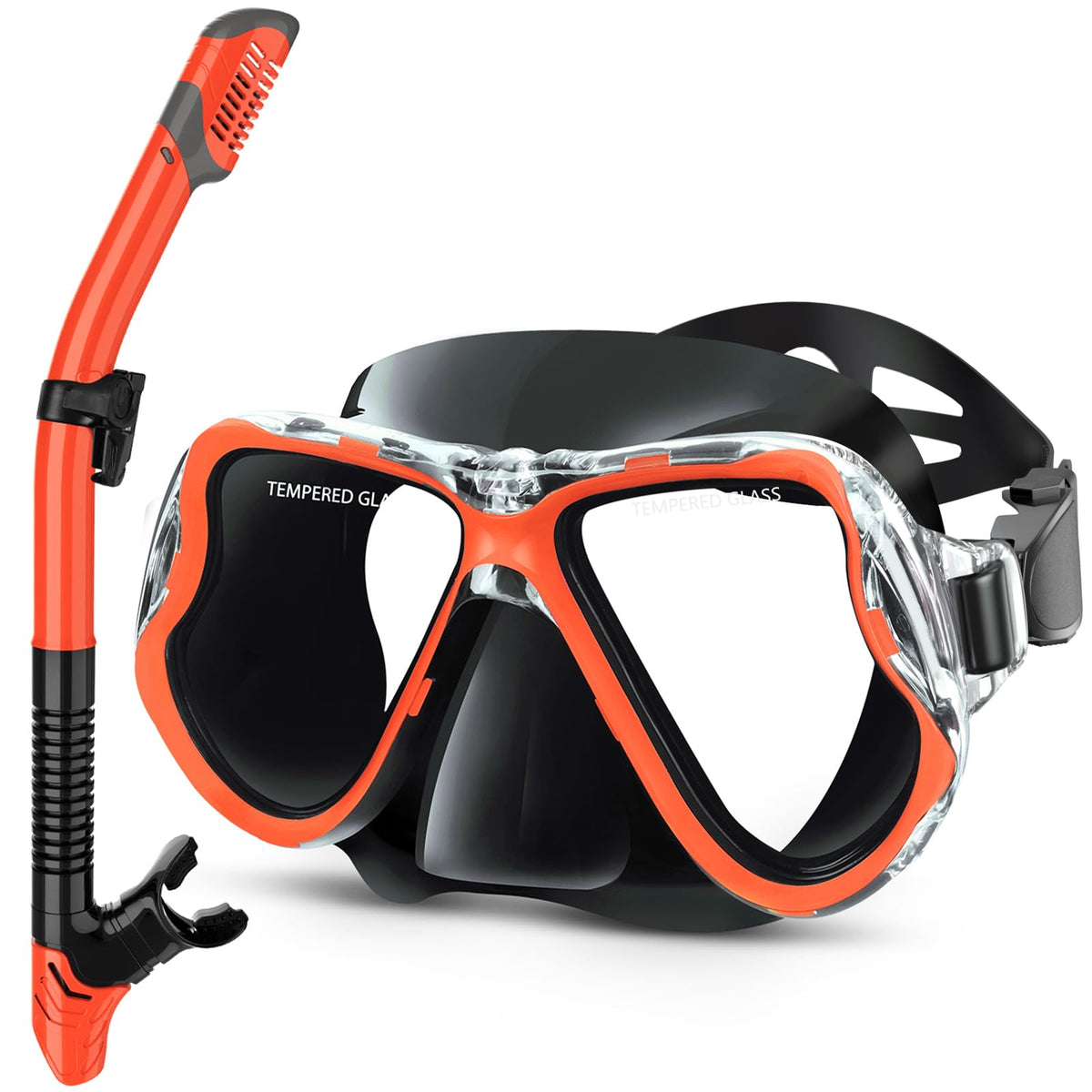 Greatever Dry Snorkel Mask Set for Adults & Kids