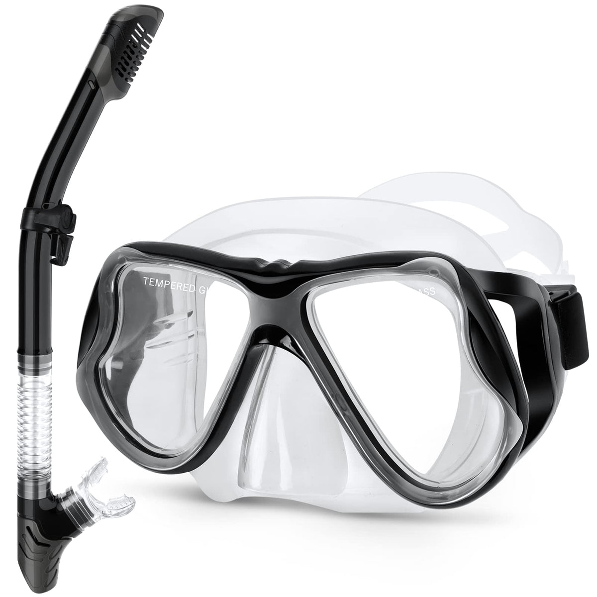 Greatever Dry Snorkel Mask Set for Adults & Kids