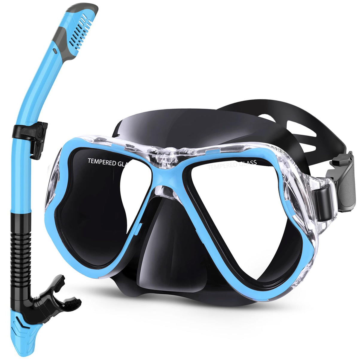 Greatever Dry Snorkel Mask Set for Adults & Kids