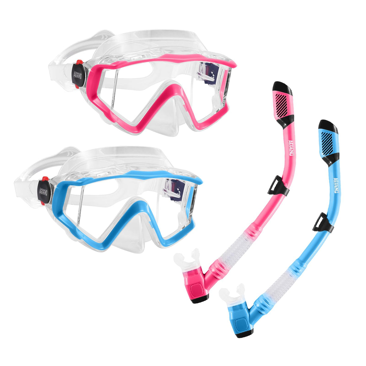 Aegend Adult Snorkeling Mask with Anti-Fog & Dry Valve