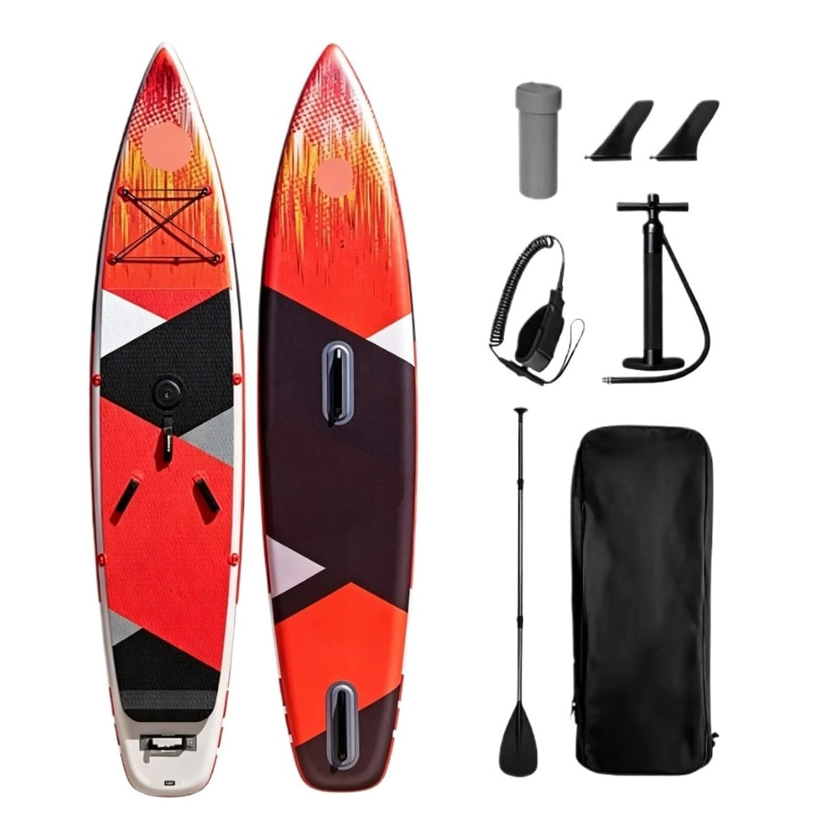 2-in-1 Inflatable Windsurf SUP Board with Sail Kit
