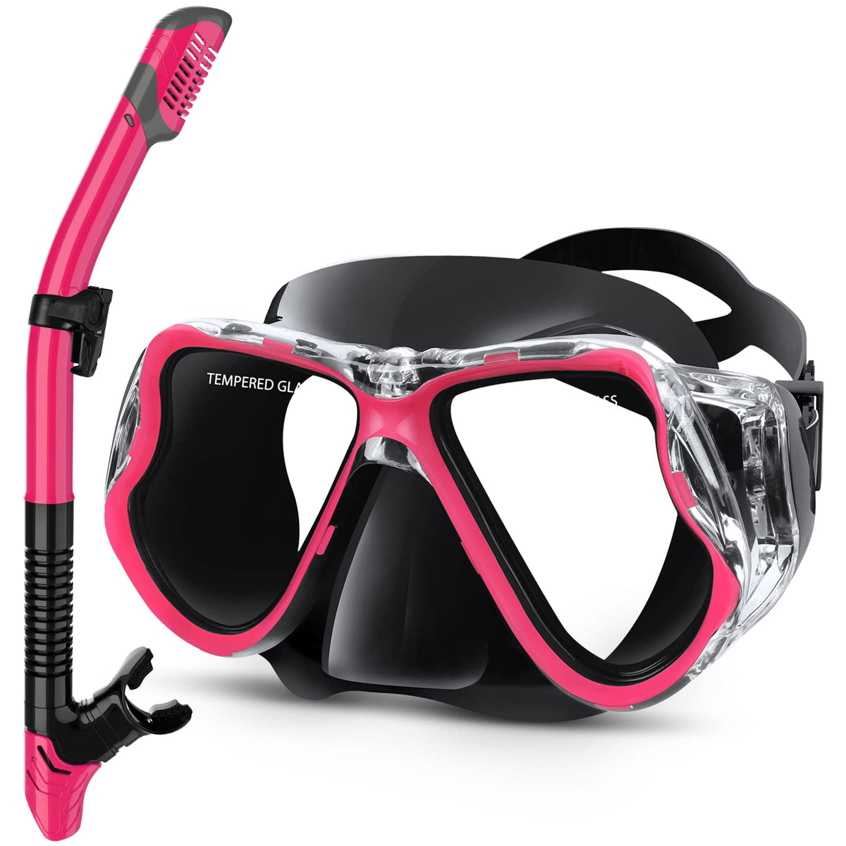 Greatever Dry Snorkel Mask Set for Adults & Kids