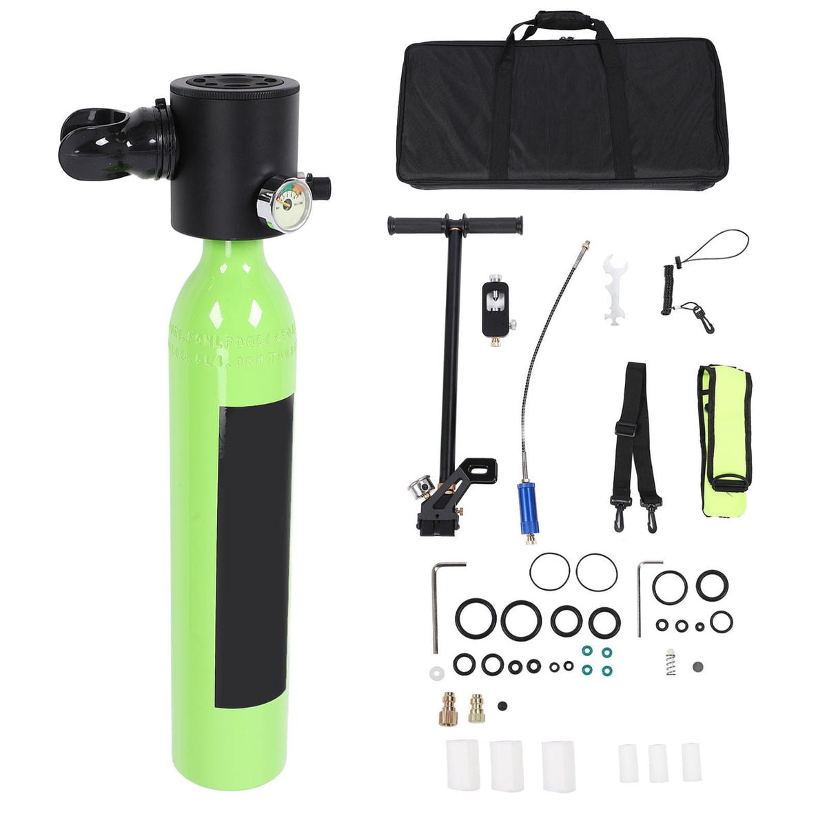 RiToEasysports Mini Scuba Tank with Adjustable Pressure