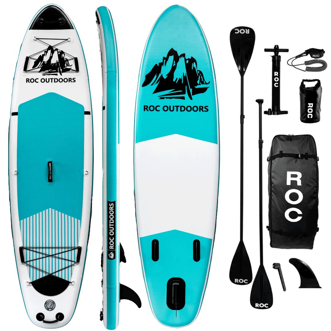 Roc 10'6" Inflatable Stand-Up Paddle Board with Accessories