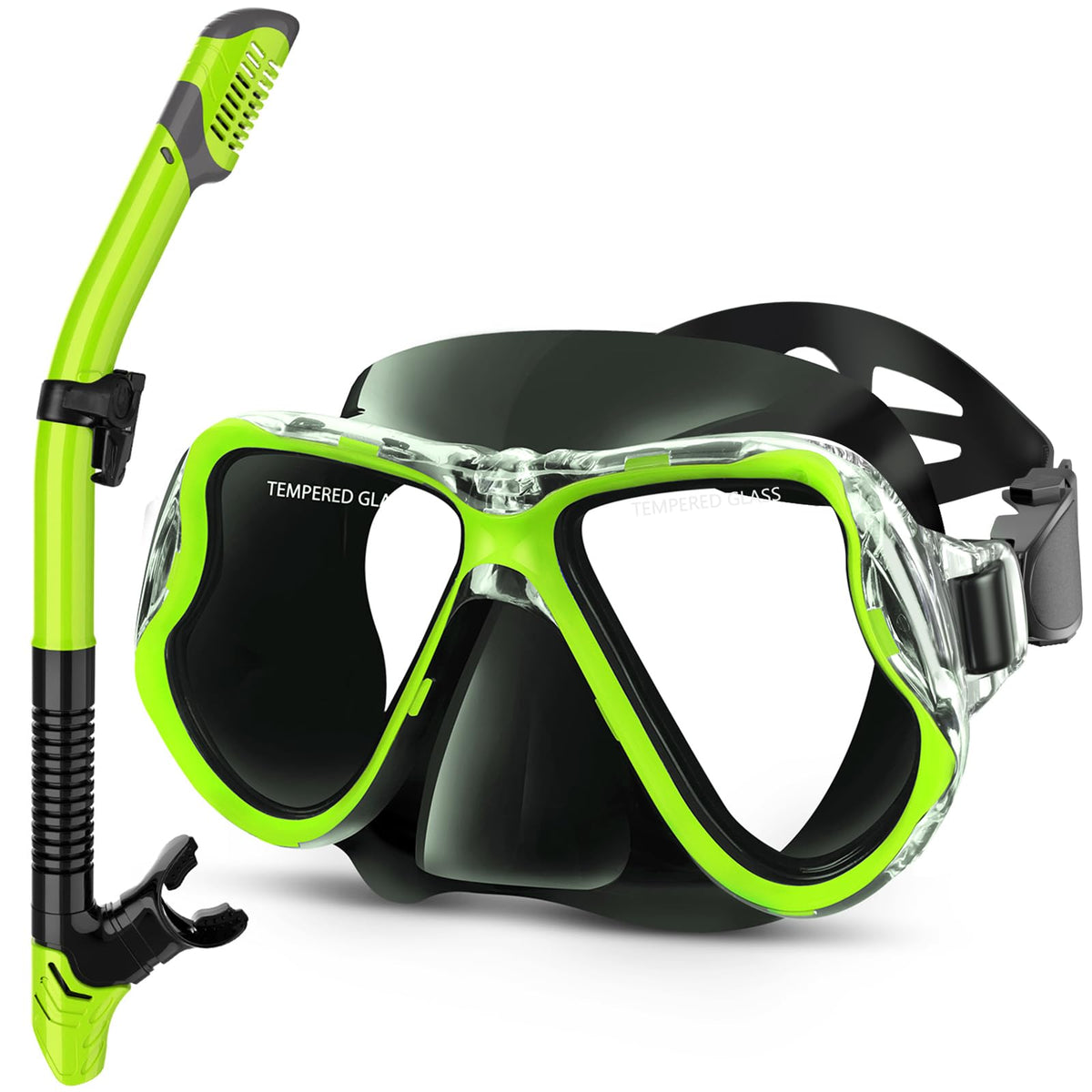 Greatever Dry Snorkel Mask Set for Adults & Kids