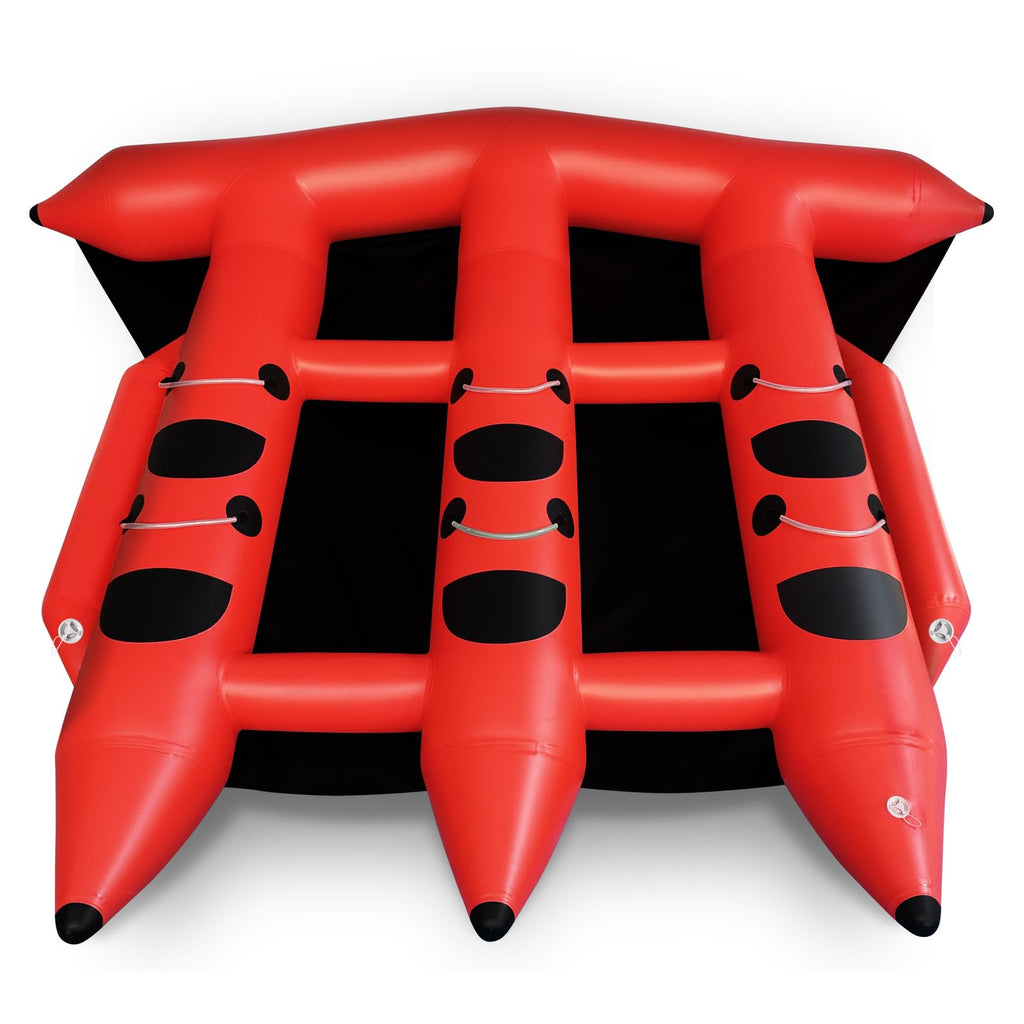 GYUEM 2–6 Rider Inflatable Towable Tube for Boating