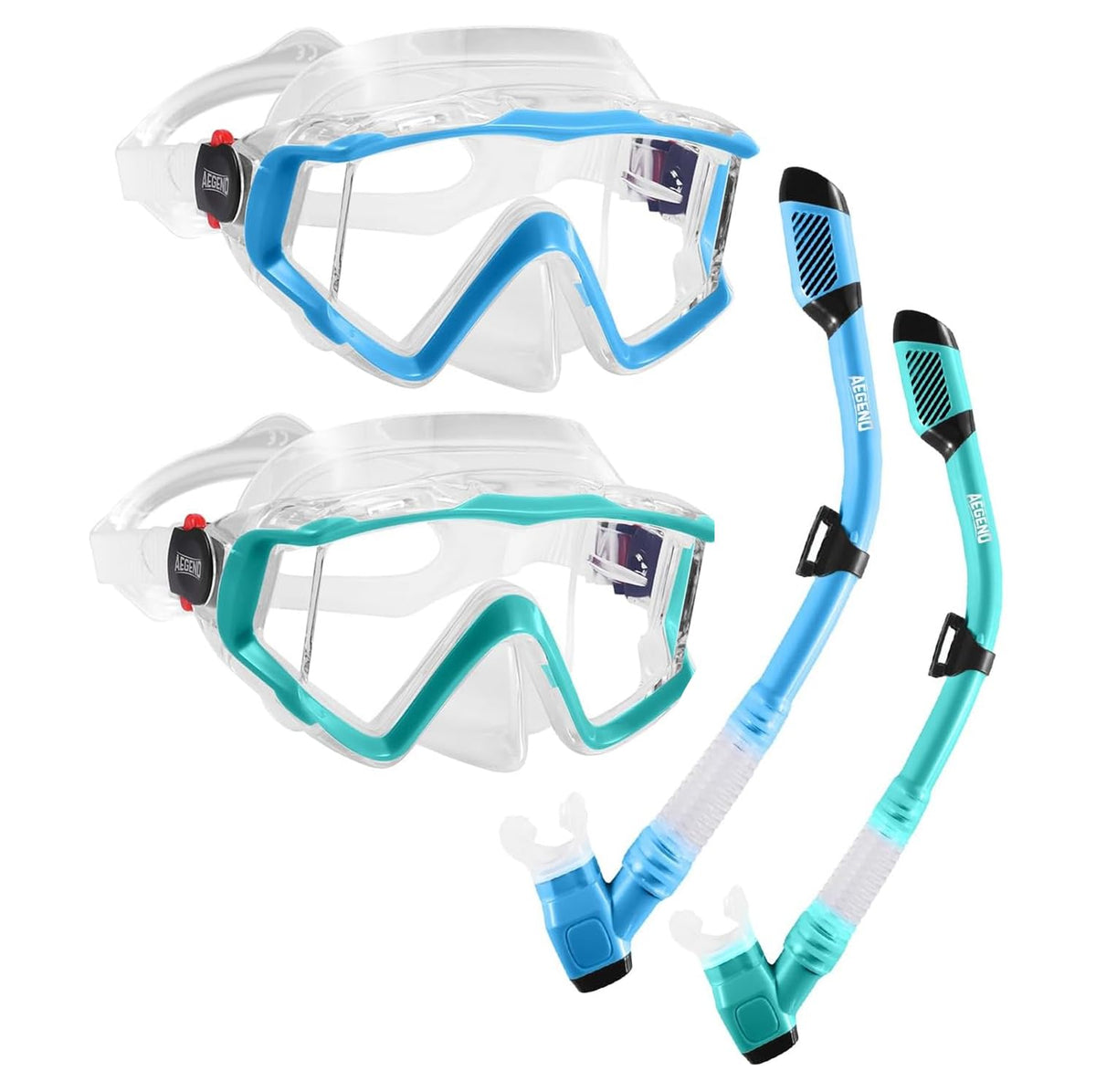 Aegend Adult Snorkeling Mask with Anti-Fog & Dry Valve