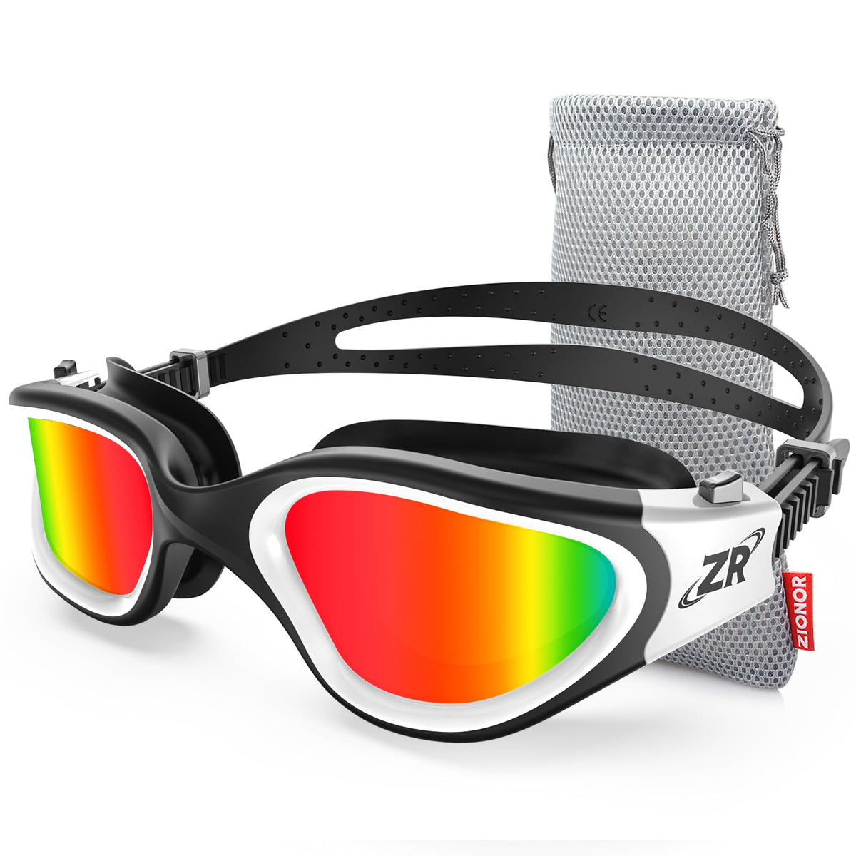 ZIONOR G1 Polarized Anti-Fog Swim Goggles for Adults