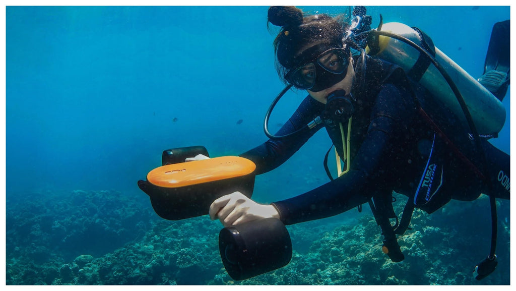 OKANEN 350W Underwater Scooter for Diving & Exploration