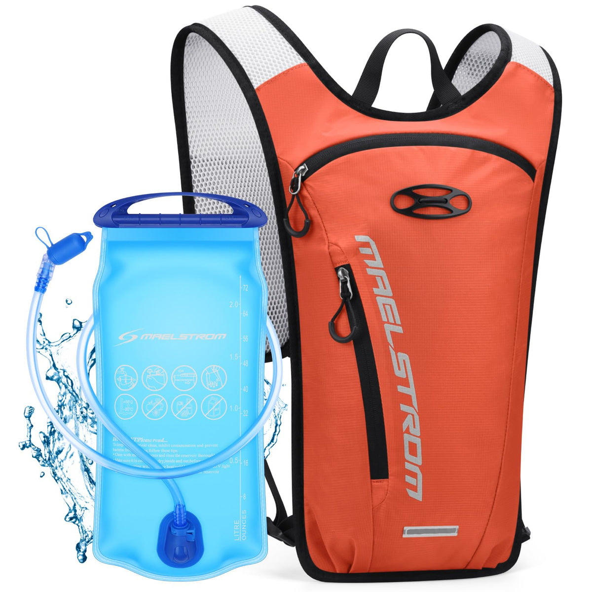 Maelstrom Lightweight Hydration Vest with 2L Water Bladder