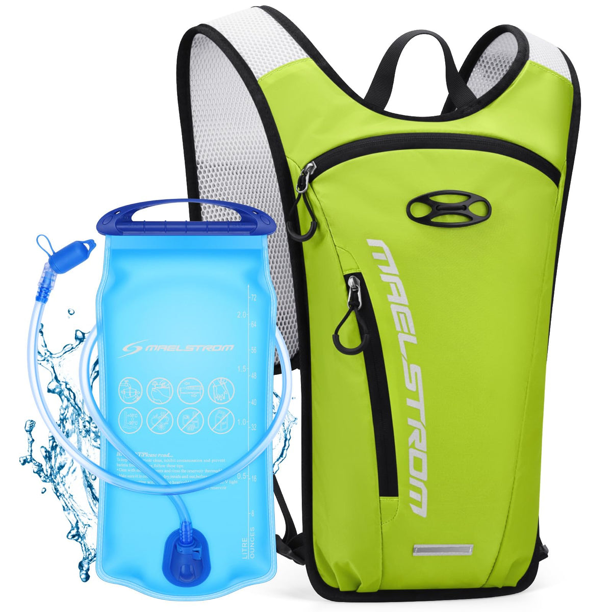 Maelstrom Lightweight Hydration Vest with 2L Water Bladder