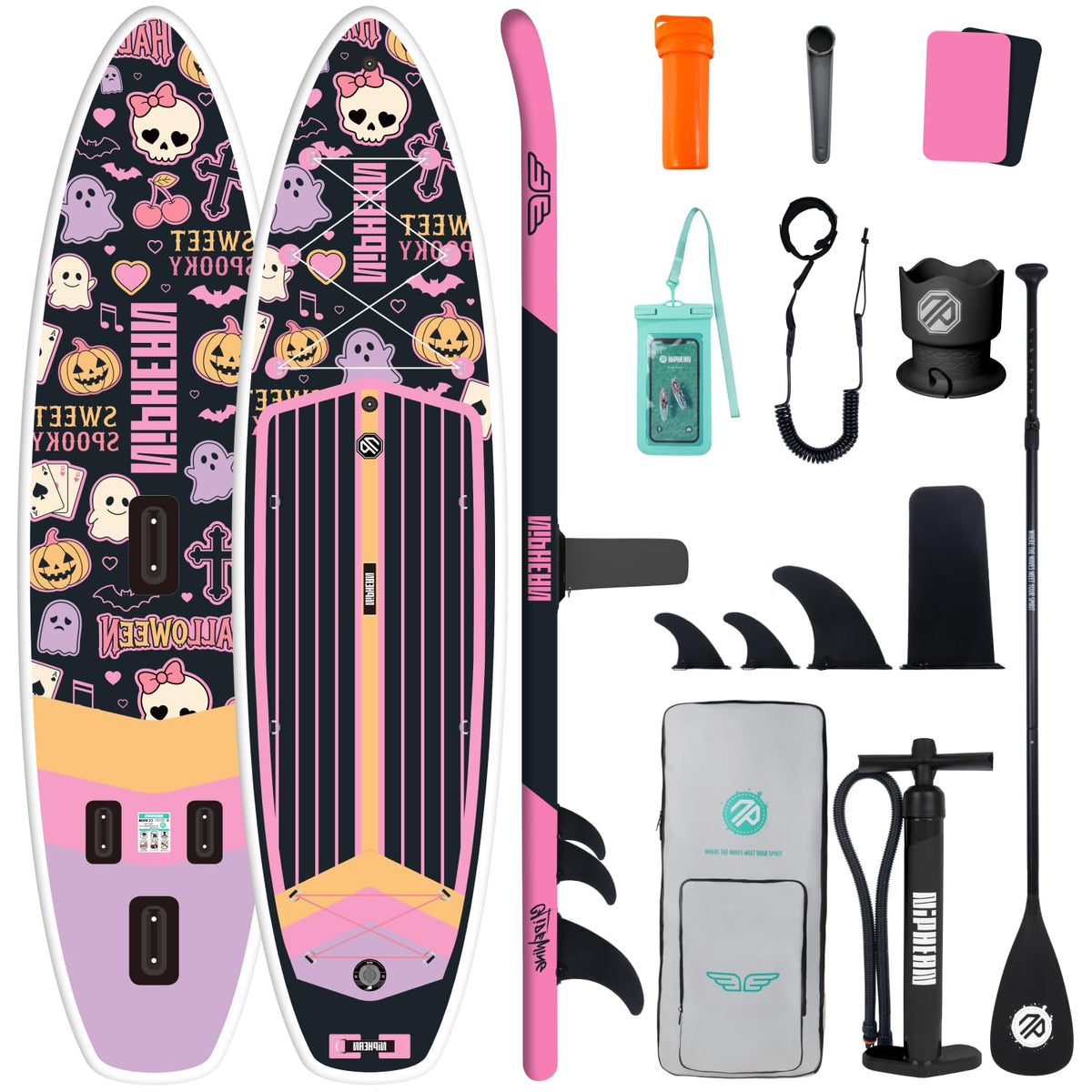 Niphean XL Inflatable Paddle Board for 2+1 Riders