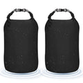 Desoto Waterproof Dry Bag 2 packs, 2L/5L/10L/20L/40L/70L Dry Sack Lightweight Portable, Dry Storage Bag to Keep Gear Dry Clean for Kayaking, Gym, Hiking, Swimming, Camping