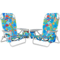 Romswi Extra-Wide Beach Chair for Outdoor Relaxation